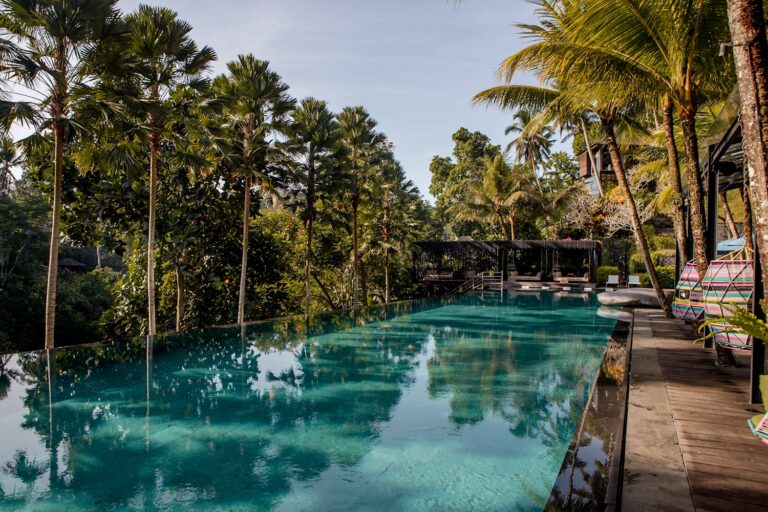 Chapung Sebali Ubud infinity pool deck hire
